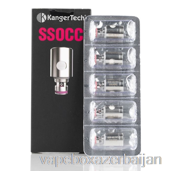Vape Smoke Kanger SSOCC Replacement Coils 0.5ohm SS Coils